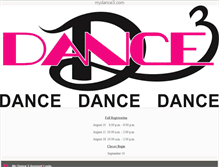 Tablet Screenshot of mydance3.com